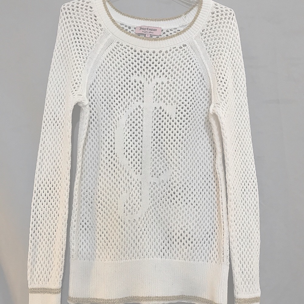 White Juicy Couture Sweater
